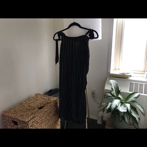 Aritzia Striped Wide Leg Pants